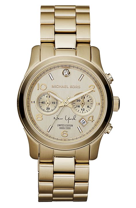 michael kors watch new york limited edition|Michael Kors watches original.